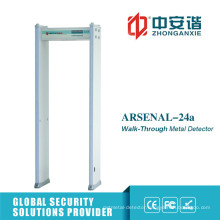 LED 50 Working Bands Archway Metal Detector for Bus Station